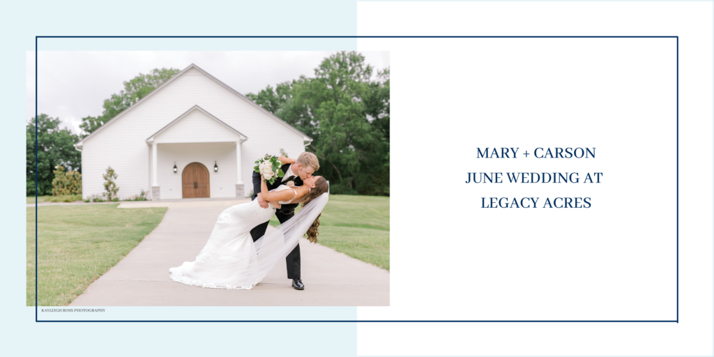June Wedding at Legacy Acres