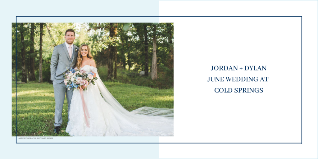 June wedding at Cold Springs