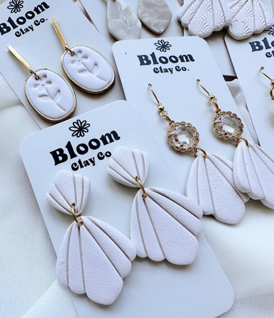 Bloom Clay Co Bridal Collection | Bridal Earrings