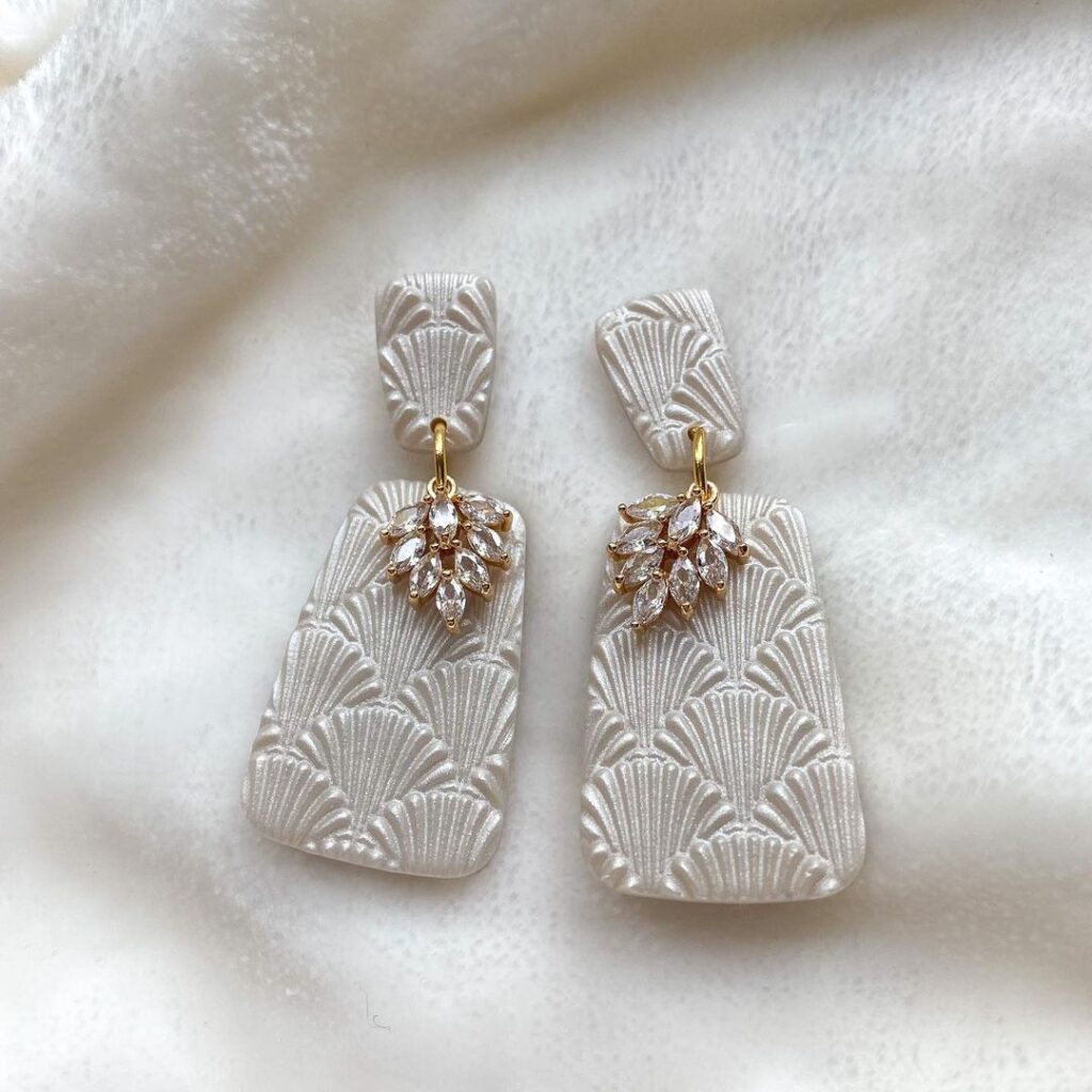 Bloom Clay Co Bridal Collection | Wedding Earrings