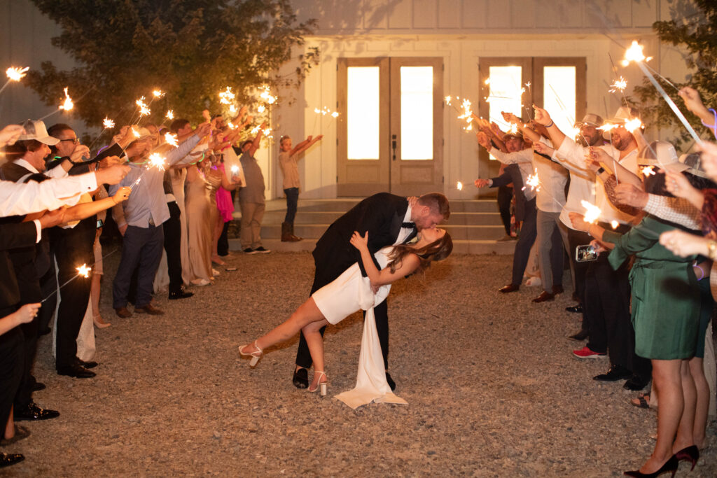 Sparkler Exit | Hailey and Ronny