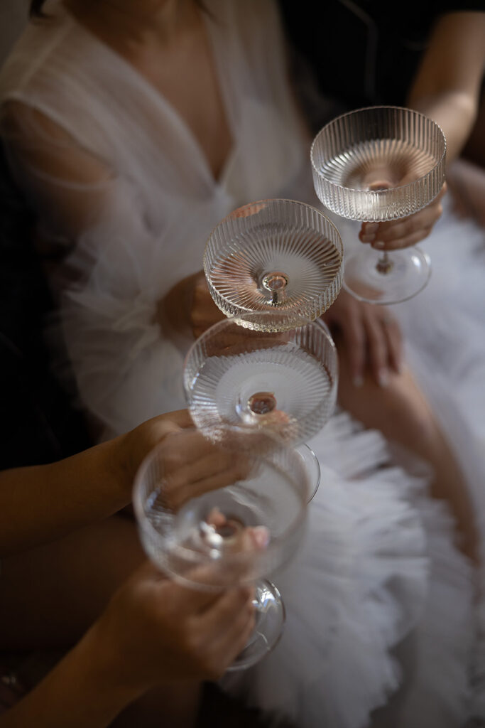 Champagne Toast | Wedding at Cold Springs